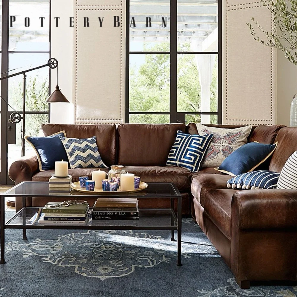 Pottery Barn Jana Applique Pillow Cover